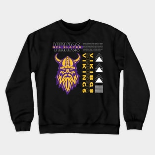 VIKINGS NFL SLAYER A HISTORY TO GLORIFY Crewneck Sweatshirt